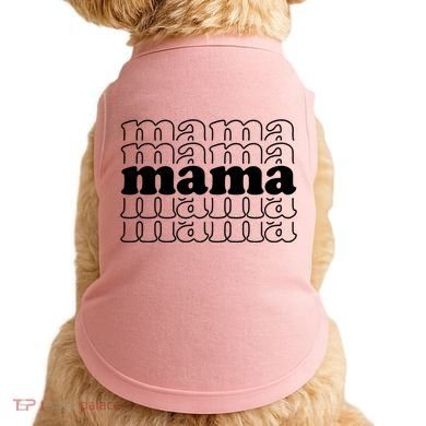Mama Retro Cute Gift For Her Doggie Tank