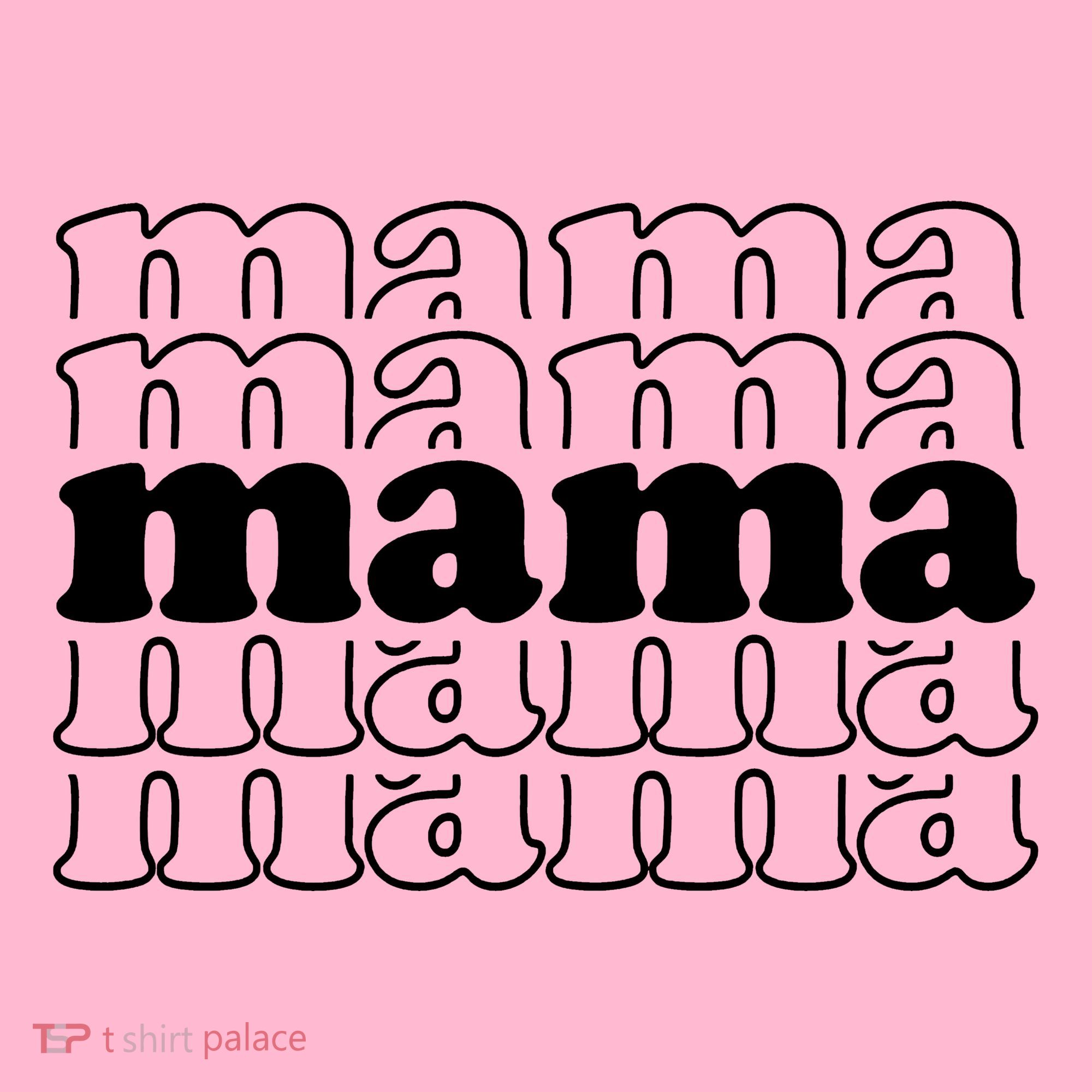 Mama Retro Cute Gift For Her Mousepad