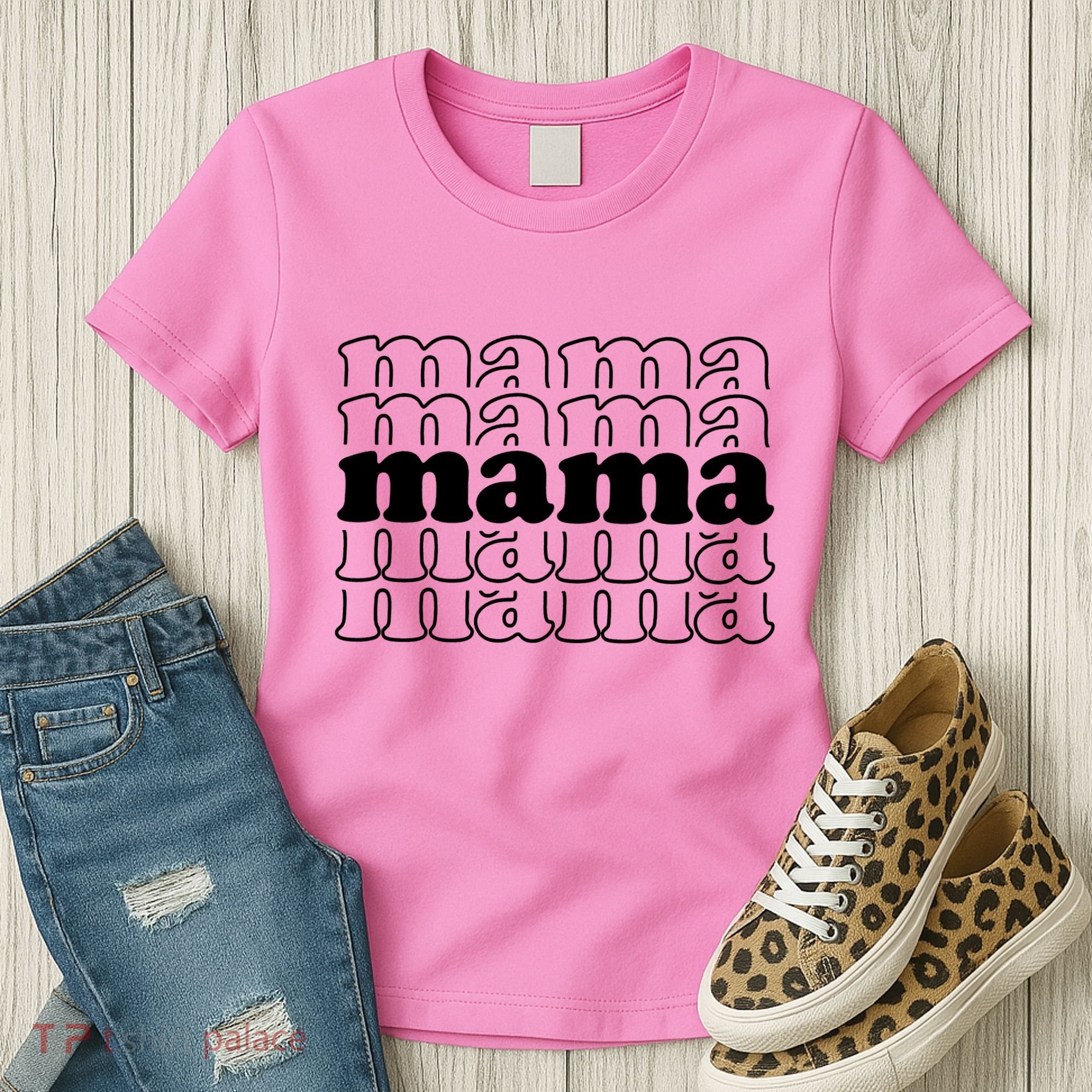 Mama Retro Cute Gift For Her Women's T-Shirt