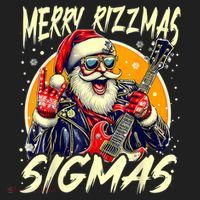 Merry Rizzmas Christmas Rizz Cool Santa Sunglasses Xmas Hat thumb 2
