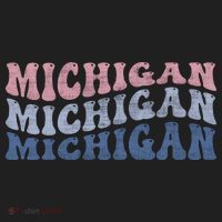Michigan Retro Distressed Logo Tumbler thumb 3