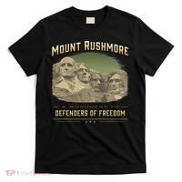 Mount Rushmore Defenders Of Freedom South Dakota USA T-Shirt thumb 0