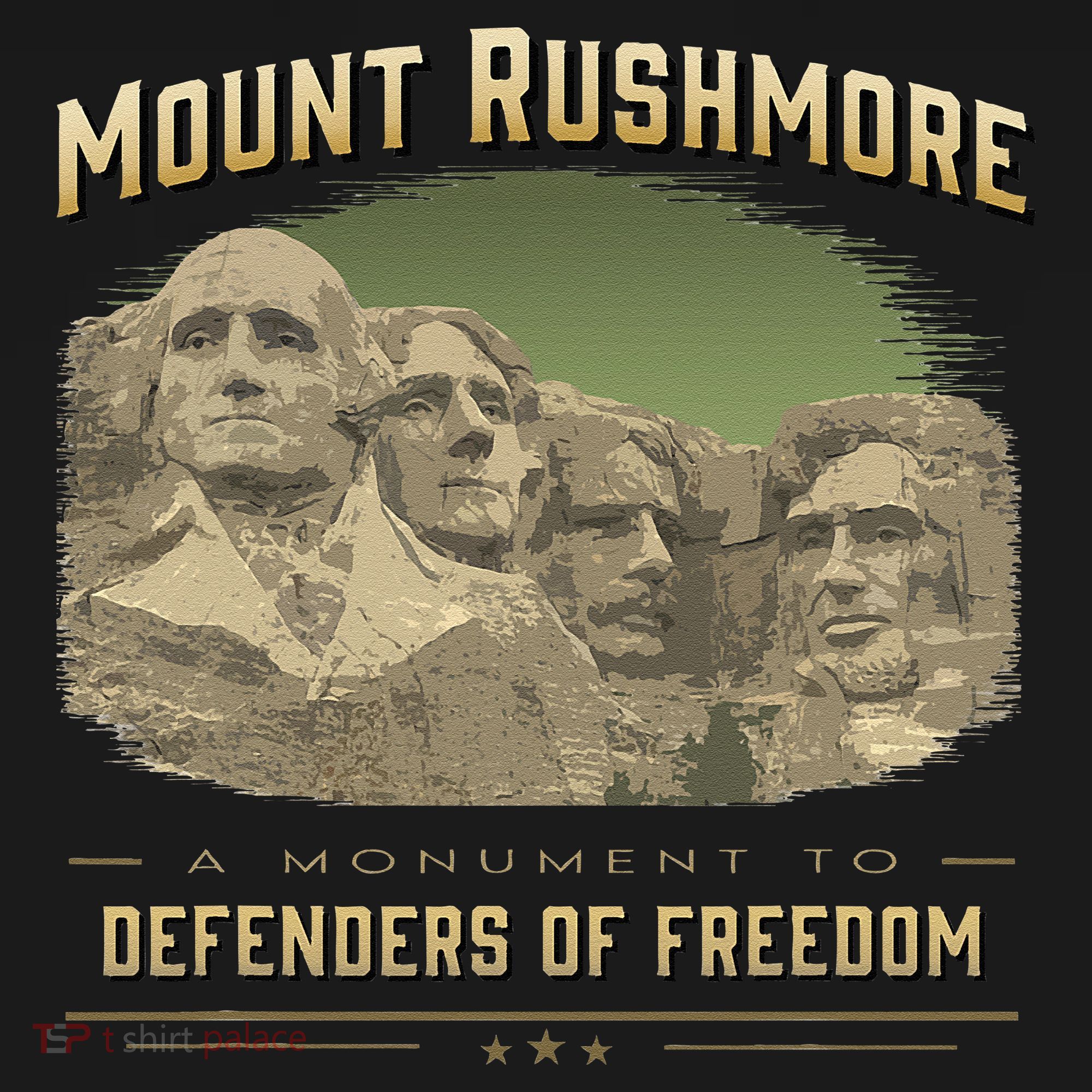 Mount Rushmore Defenders Of Freedom South Dakota USA Polo