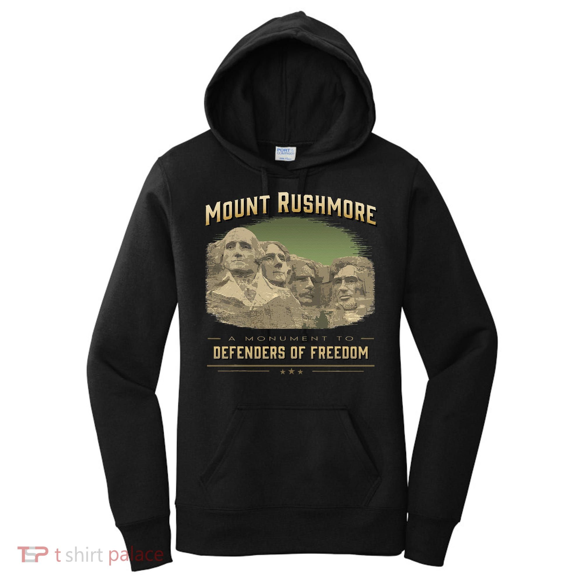 Mount Rushmore Defenders Of Freedom South Dakota USA Women's Hoodie