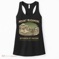 Mount Rushmore Defenders Of Freedom South Dakota USA Women's Tank Top thumb 0