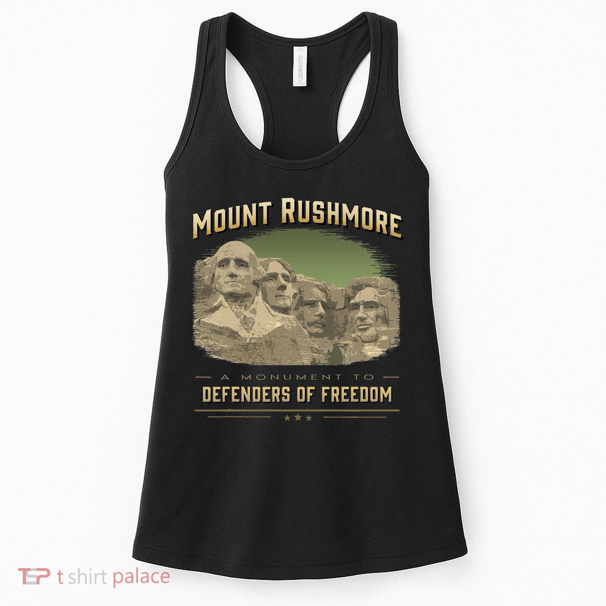 Mount Rushmore Defenders Of Freedom South Dakota USA Women's Tank Top