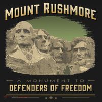 Mount Rushmore Defenders Of Freedom South Dakota USA Women's Tank Top thumb 5