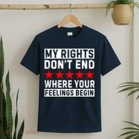 My Rights Don't End Where Your Feelings Begin T-Shirt thumb 2