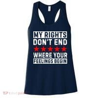 My Rights Don't End Where Your Feelings Begin Women's Tank Top thumb 0