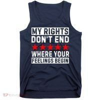 My Rights Don't End Where Your Feelings Begin Tank Top thumb 0