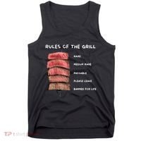Middleclassfancy Rad Dad Rules Of The Grill Tank Top thumb 0