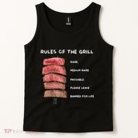 Middleclassfancy Rad Dad Rules Of The Grill Tank Top thumb 2