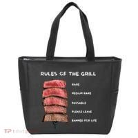 Middleclassfancy Rad Dad Rules Of The Grill Tote Bag thumb 0