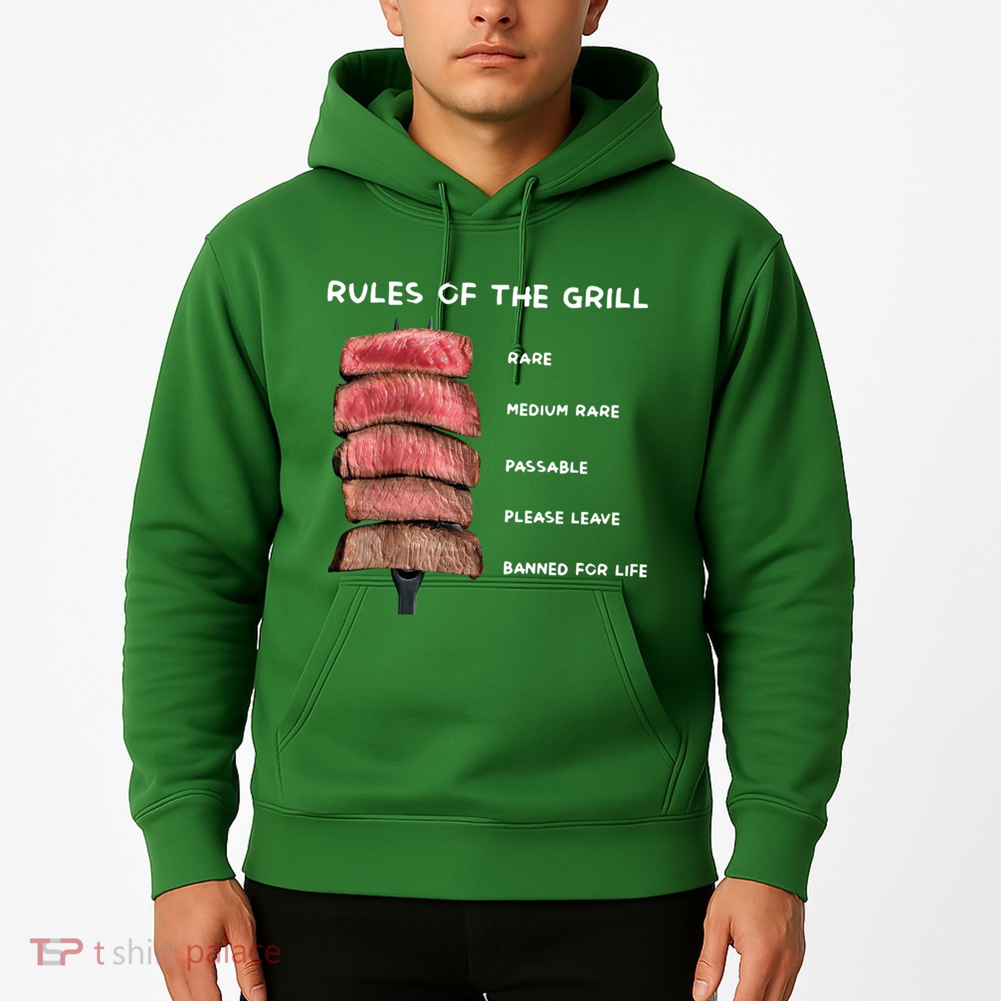 Middleclassfancy Rad Dad Rules Of The Grill Hoodie