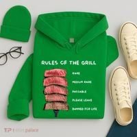 Middleclassfancy Rad Dad Rules Of The Grill Hoodie thumb 4