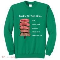 Middleclassfancy Rad Dad Rules Of The Grill Sweatshirt thumb 0