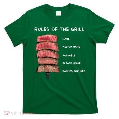 Middleclassfancy Rad Dad Rules Of The Grill T-Shirt