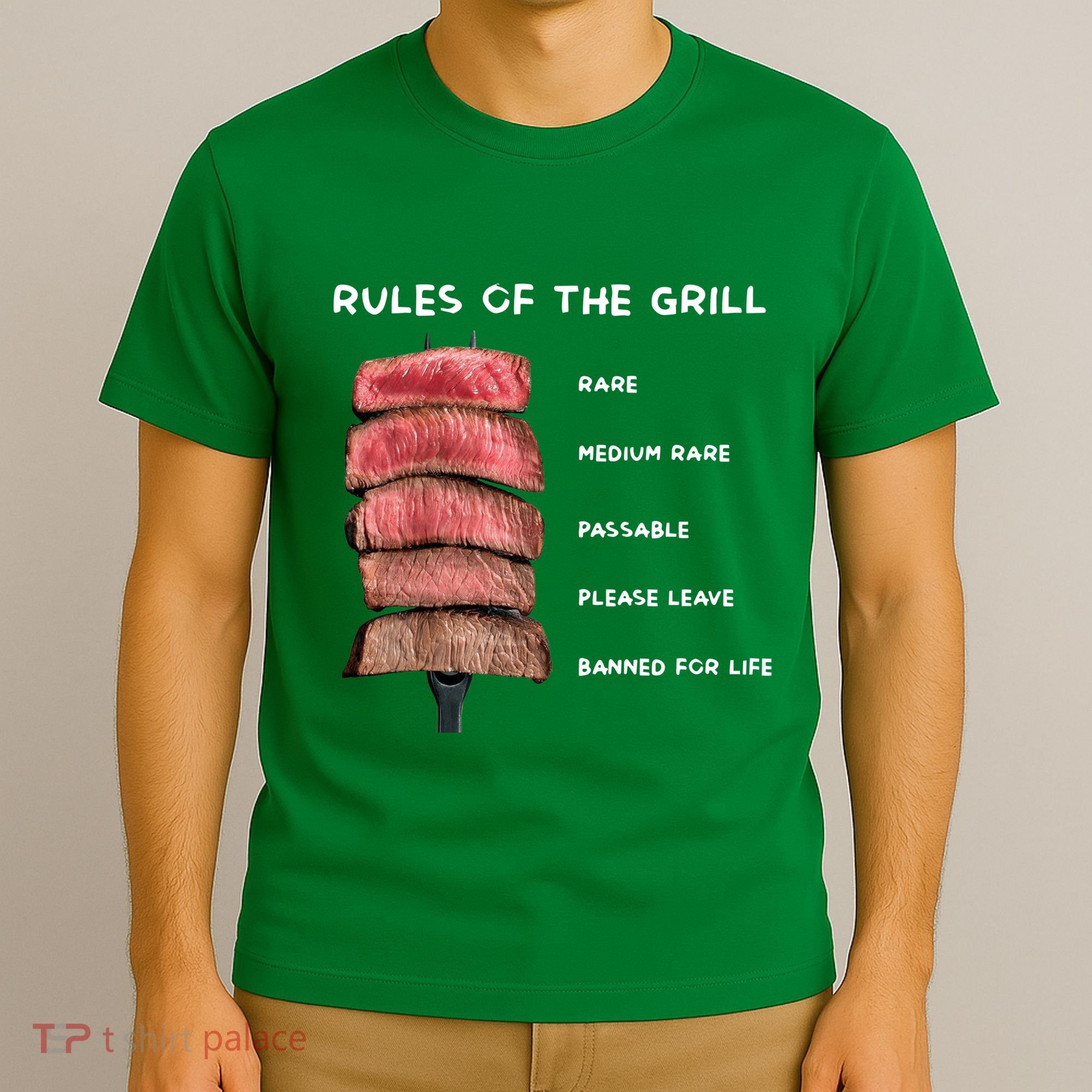Middleclassfancy Rad Dad Rules Of The Grill T-Shirt
