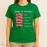 Middleclassfancy Rad Dad Rules Of The Grill T-Shirt thumb 4