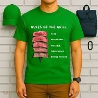 Middleclassfancy Rad Dad Rules Of The Grill T-Shirt thumb 6