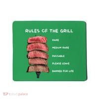 Middleclassfancy Rad Dad Rules Of The Grill Mousepad thumb 0