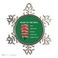 Middleclassfancy Rad Dad Rules Of The Grill Ornament thumb 0