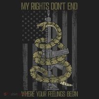 My Rights Don't End Where Your Feelings Begin Women's Sweatshirt thumb 2