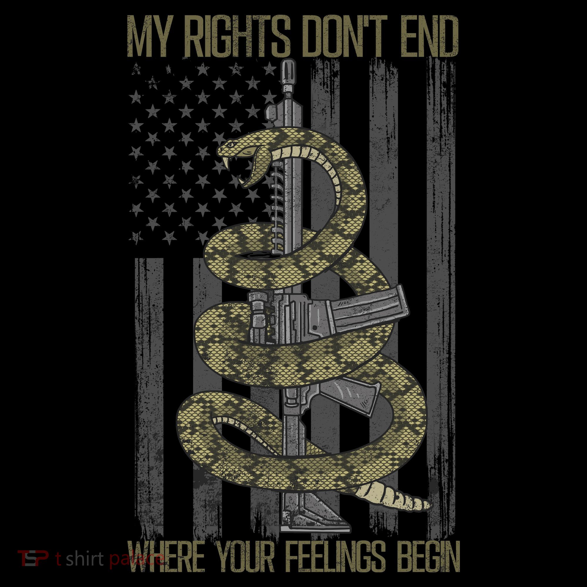 My Rights Don't End Where Your Feelings Begin Coaster