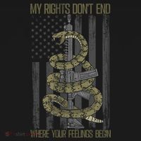 My Rights Don't End Where Your Feelings Begin Tote Bag thumb 4