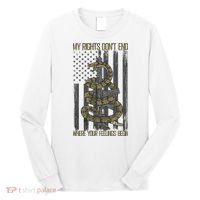 My Rights Don't End Where Your Feelings Begin Long Sleeve Shirt thumb 0