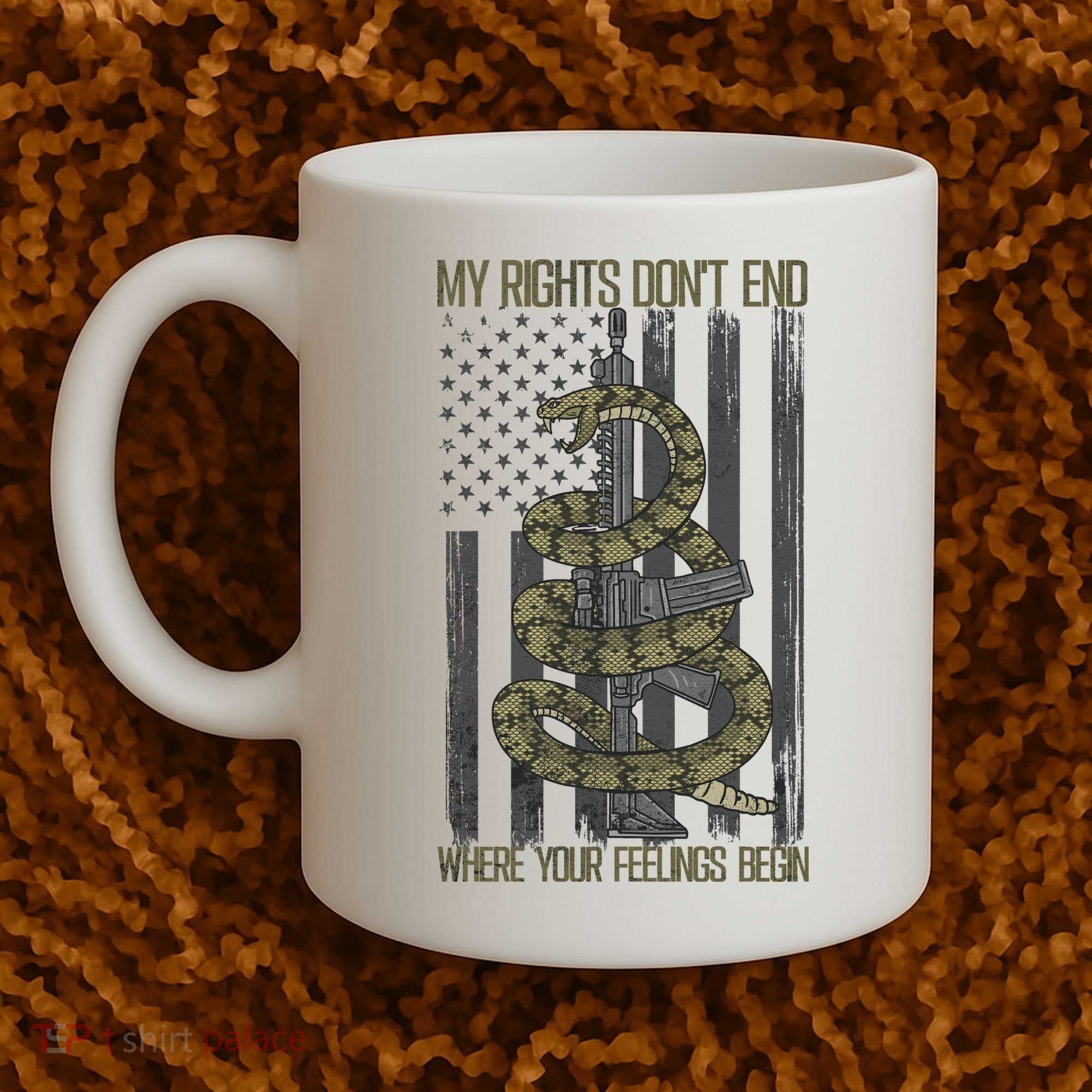 My Rights Don't End Where Your Feelings Begin Coffee Mug