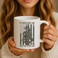My Rights Don't End Where Your Feelings Begin Coffee Mug thumb 3