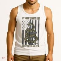My Rights Don't End Where Your Feelings Begin Tank Top thumb 3
