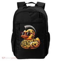 Mohawk Rubber Duck Punk Rock Rocker Backpack thumb 0