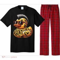Mohawk Rubber Duck Punk Rock Rocker Pajama Set thumb 0