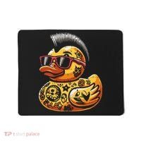 Mohawk Rubber Duck Punk Rock Rocker Mousepad thumb 0