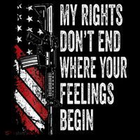 My Rights DonT End Where Your Feelings Begin Coaster thumb 2