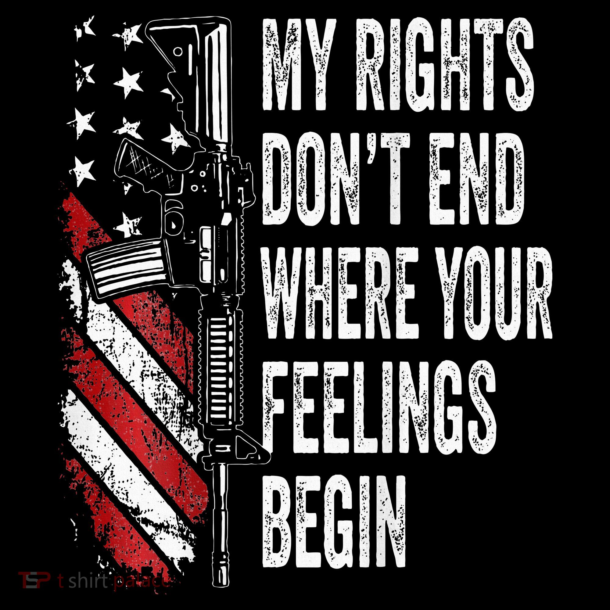 My Rights DonT End Where Your Feelings Begin Women's Hoodie