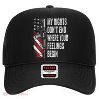 My Rights DonT End Where Your Feelings Begin Hat thumb 0