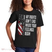 My Rights DonT End Where Your Feelings Begin Kids T-Shirt thumb 2