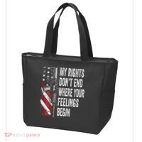 My Rights DonT End Where Your Feelings Begin Tote Bag thumb 3
