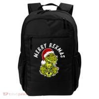 Merry Rexmas Dinosaur Christmas Tree Rex Fa Ra Rawr Xmas Meaningful Gift Backpack thumb 0