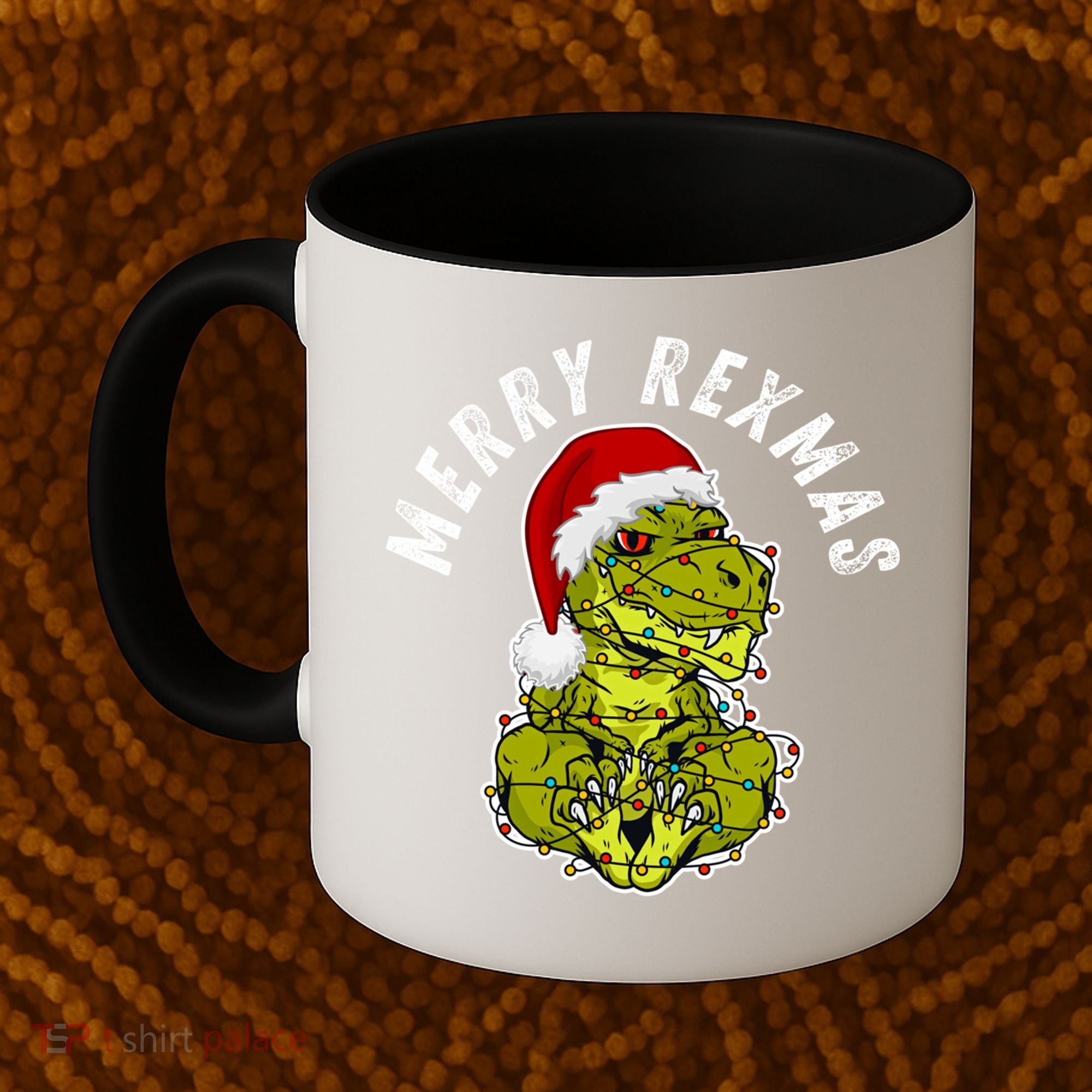 Merry Rexmas Dinosaur Christmas Tree Rex Fa Ra Rawr Xmas Meaningful Gift Coffee Mug