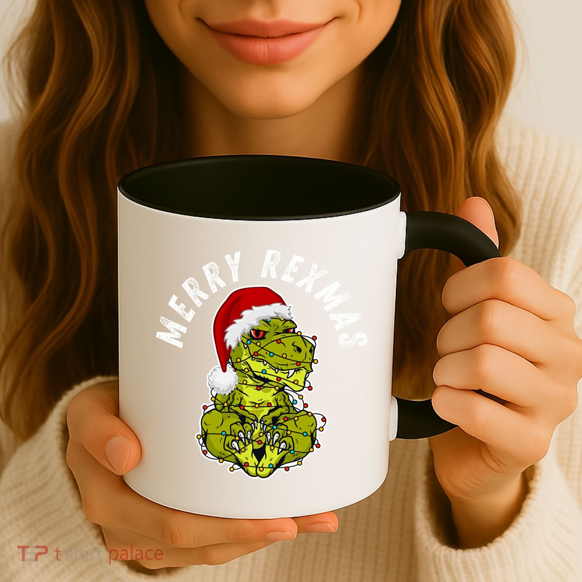 Merry Rexmas Dinosaur Christmas Tree Rex Fa Ra Rawr Xmas Meaningful Gift Coffee Mug