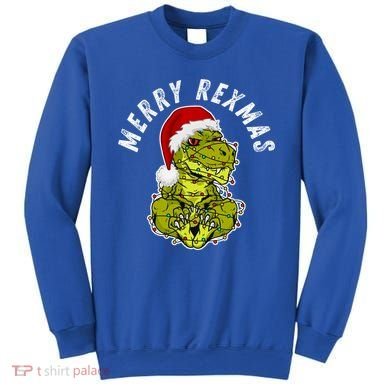 Merry Rexmas Dinosaur Christmas Tree Rex Fa Ra Rawr Xmas Meaningful Gift Sweatshirt