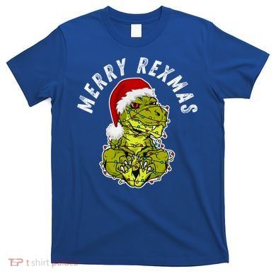 Merry Rexmas Dinosaur Christmas Tree Rex Fa Ra Rawr Xmas Meaningful Gift T-Shirt