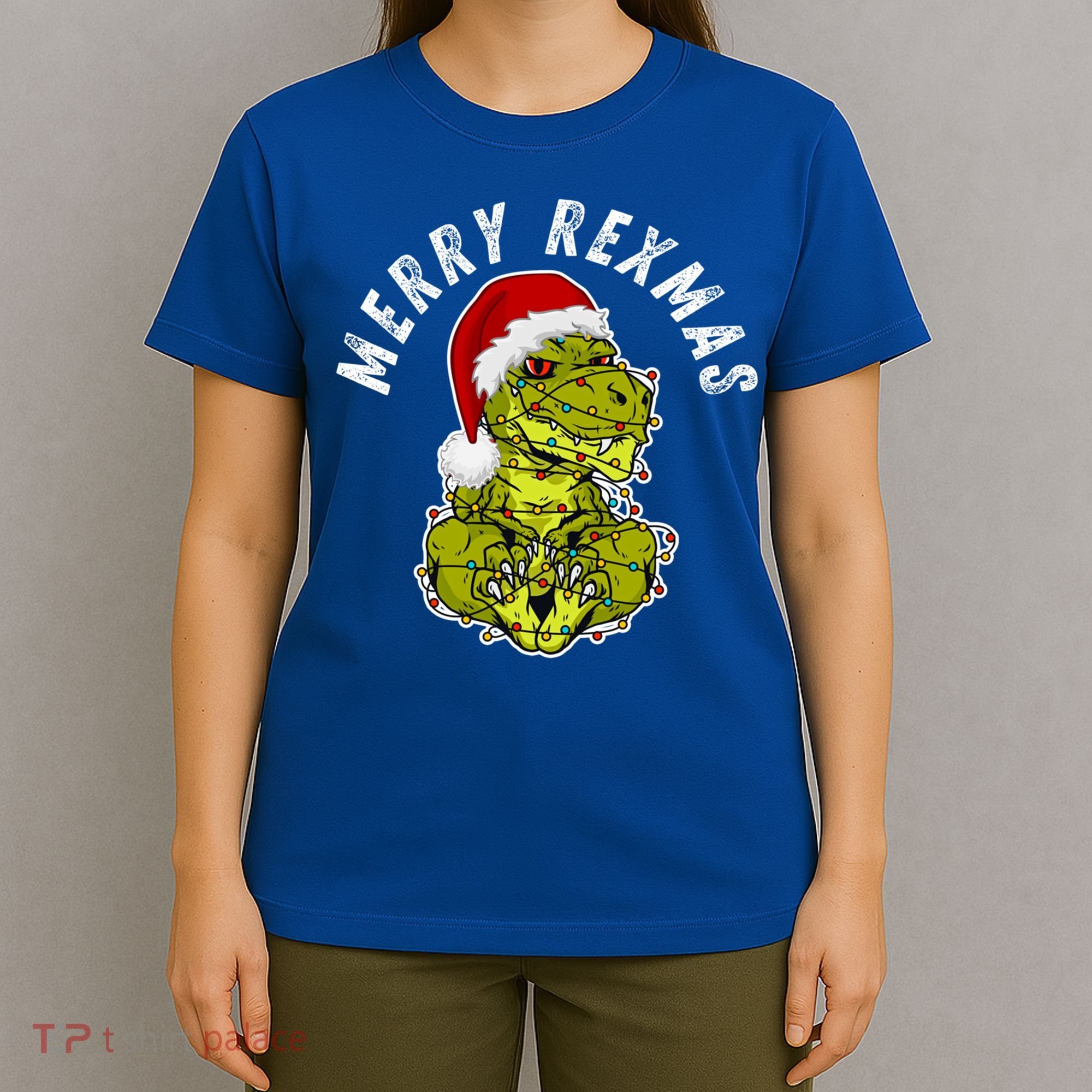 Merry Rexmas Dinosaur Christmas Tree Rex Fa Ra Rawr Xmas Meaningful Gift T-Shirt