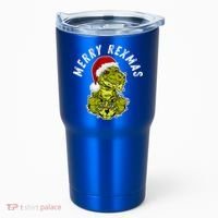 Merry Rexmas Dinosaur Christmas Tree Rex Fa Ra Rawr Xmas Meaningful Gift Tumbler thumb 0