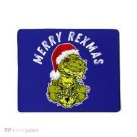 Merry Rexmas Dinosaur Christmas Tree Rex Fa Ra Rawr Xmas Meaningful Gift Mousepad thumb 0