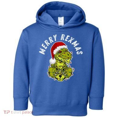 Merry Rexmas Dinosaur Christmas Tree Rex Fa Ra Rawr Xmas Meaningful Gift Toddler Hoodie